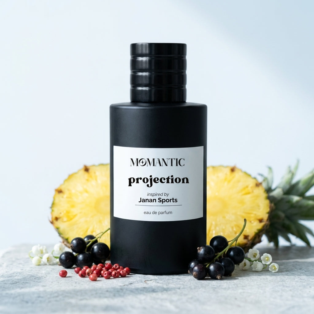 Projection perfume bottle by Momantic Pakistan