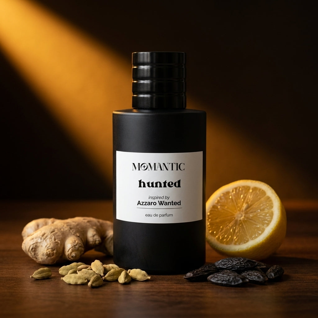 Hunted perfume bottle by Momantic Pakistan