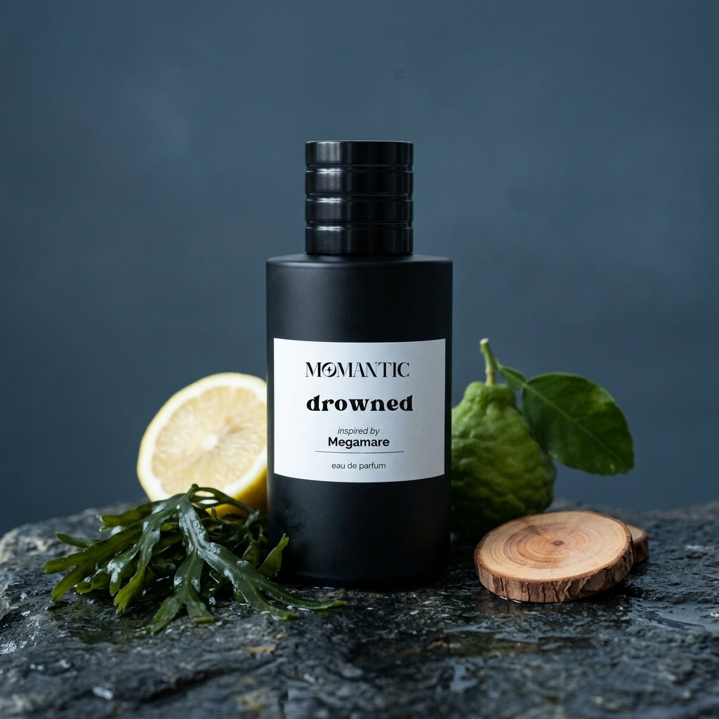 Drowned perfume bottle by Momantic Pakistan