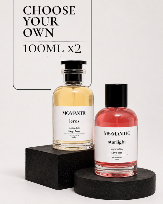 Your Choice 100ml perfume duo by Momantic Pakistan