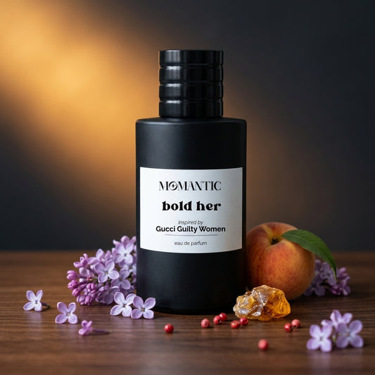 Bold Her perfume bottle by Momantic Pakistan