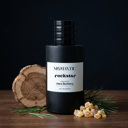 Rockstar perfume bottle by Momantic Pakistan