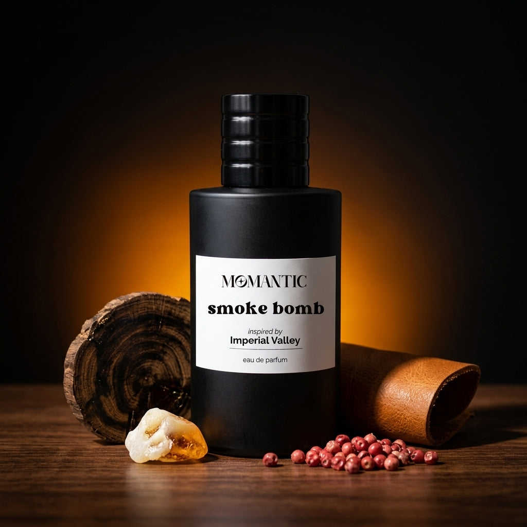 Smoke Bomb perfume bottle by Momantic Pakistan