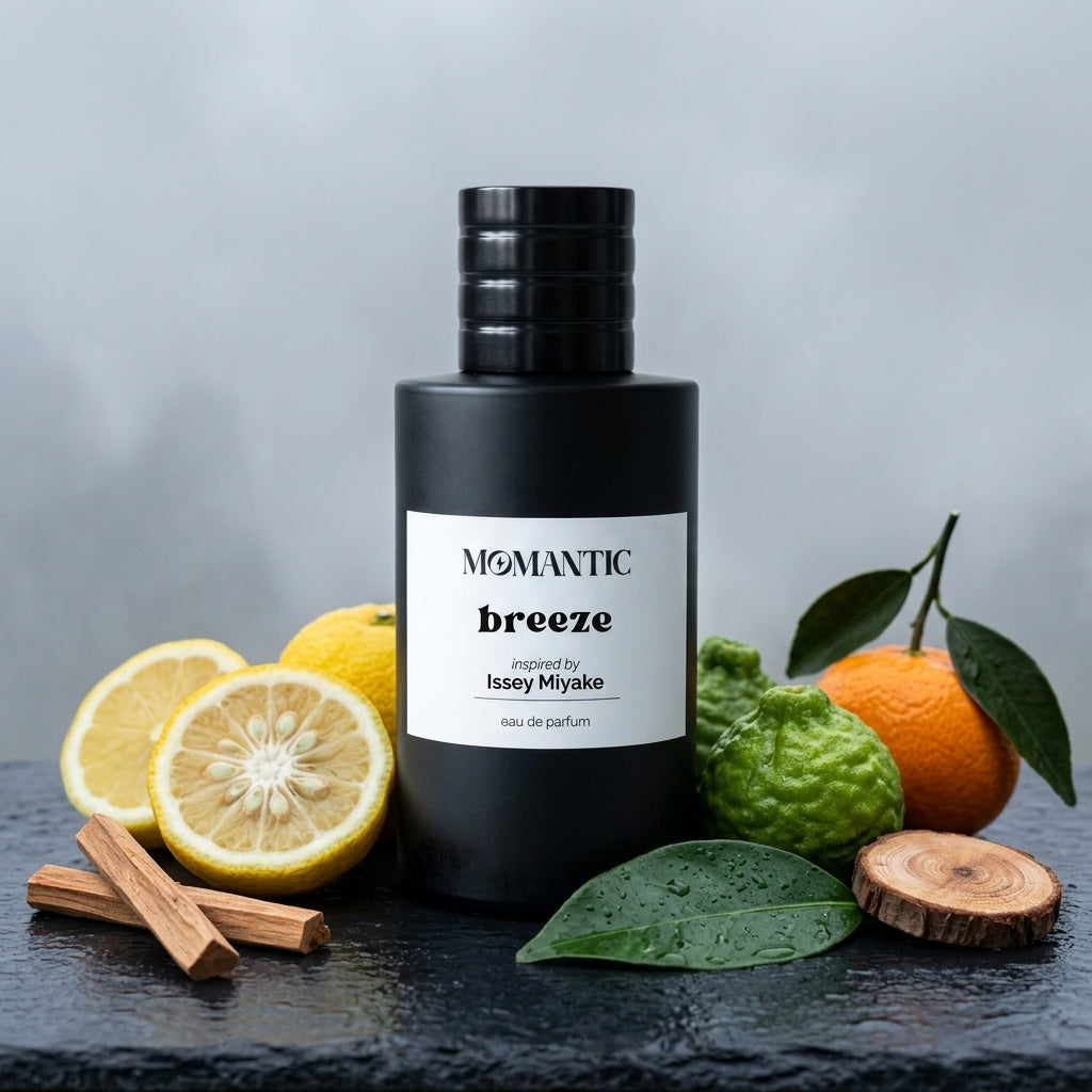 Breeze perfume bottle by Momantic Pakistan