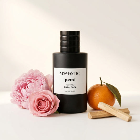 Petal perfume bottle by Momantic Pakistan