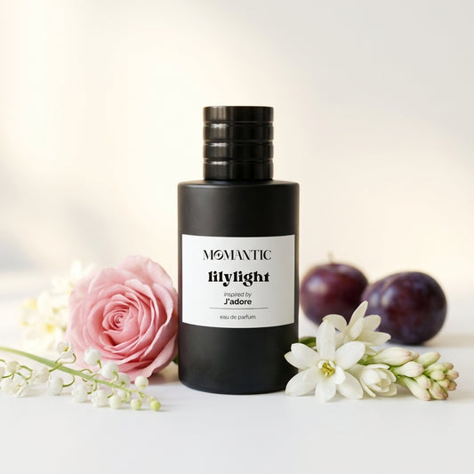 Lilylight perfume bottle by Momantic Pakistan