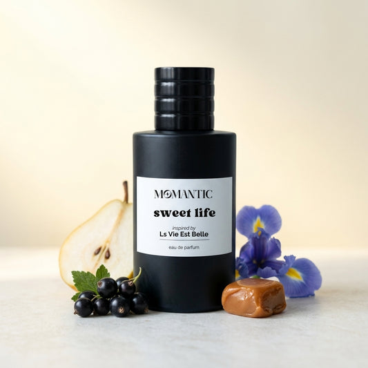 Sweet Life perfume bottle by Momantic Pakistan