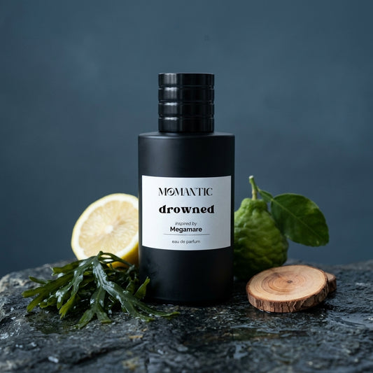 Drowned perfume bottle by Momantic Pakistan
