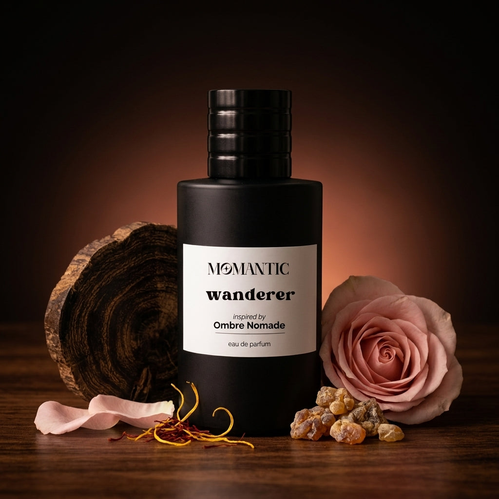 Wanderer perfume bottle by Momantic Pakistan
