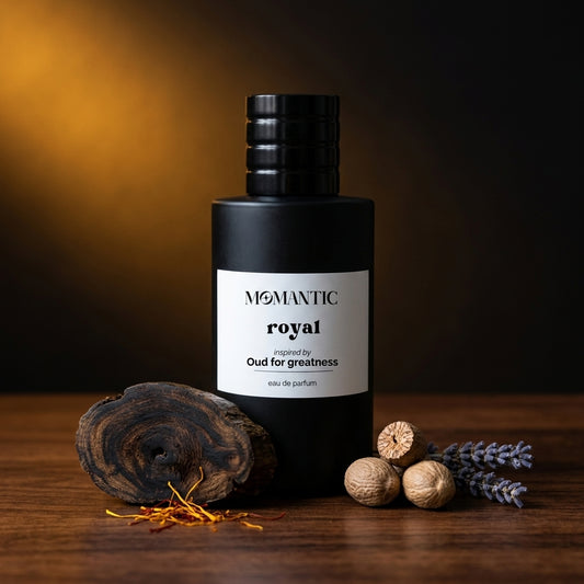 Royal perfume bottle by Momantic Pakistan