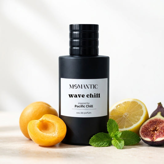Wave Chill perfume bottle by Momantic Pakistan
